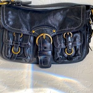 Coach black Satchel